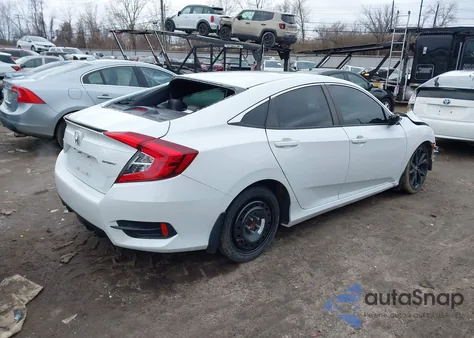 2019 Honda Civic Sport from USA, damaged, VIN 19XFC2F81KE002960